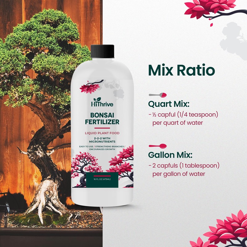 16oz Bonsai Fertilizer Liquid - Makes 96 Gallons of Bonsai