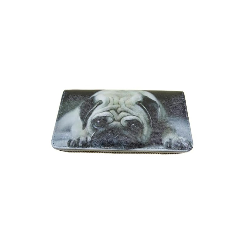 Wallet Dog Pug 19 x 10 x 3 cm with