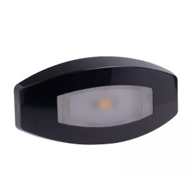 LUMITEC FIJI COURTESY LIGHT - BLACK HOUSING - DIRECT RGBW LIGHTS - 4-PACK