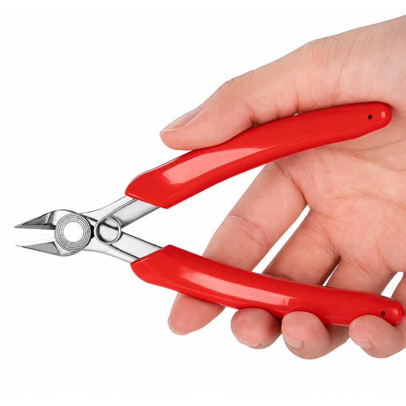Precision Diagonal Cutters for Electronics Repair – Compact Wire Nippers