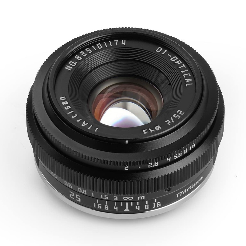 TTArtisan 25mm f/2 C Sony E E Mount APS-C Lens,