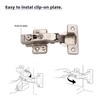 DecoBasics Full Overlay Soft Close Cabinet Hinges for Kitchen Cabinets