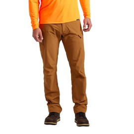 TRUEWERK Men’s Work Pants - T1 WerkPants Relaxed Fit, Lightweight, Moisture Wicking, Tactical Cargo Pants with 4-Way Stretch Sand