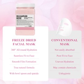 23 Fl Oz Jelly Mask Powder for Facials Professional Natural Gel Face Masks, Hydrating & Moisturizing Jelly Mask SkinCare