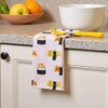 Pearhead Cat Lover Tea Towels Set of 2, Cotton Kitchen