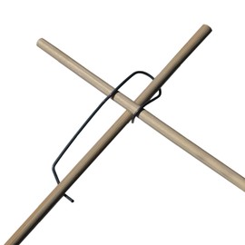 50 Clay Clips (Bamboo Clips) Made of 306 Stainless Steel for Bamboo, Tonkin, Fibreglass Rods with Diameter 8-16 mm for Flexible Trellis