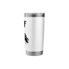Black Crow F-Caw-F Funny Black Bird Stainless Steel Insulated Tumbler