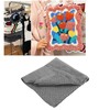 Tufting Cloth Soft Durable Polyester 6.6ft Wide 3.3ft Long Widely