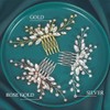 Unicra - Peine para novia con cristales brillantes para novia,