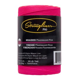 Stringliner Stringliner Braided Mason Line Replacement Roll Contractor Pack 500' - Pink (Pack of 6) - SL35462CPK
