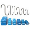Butcher Hooks, Meat Hooks, Smoking Hooks, Wild Hooks, Stainless Steel