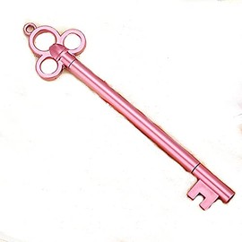 1/2/4 Pcs 0.5MM Black Gel Pen Set Key 2 Colors Kawaii School Supplies Office Stationary Photo Album Pens School Stationery Blue/Rose-red