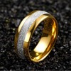 His and Hers Wedding Ring Sets Couples Rings 2pc Yellow