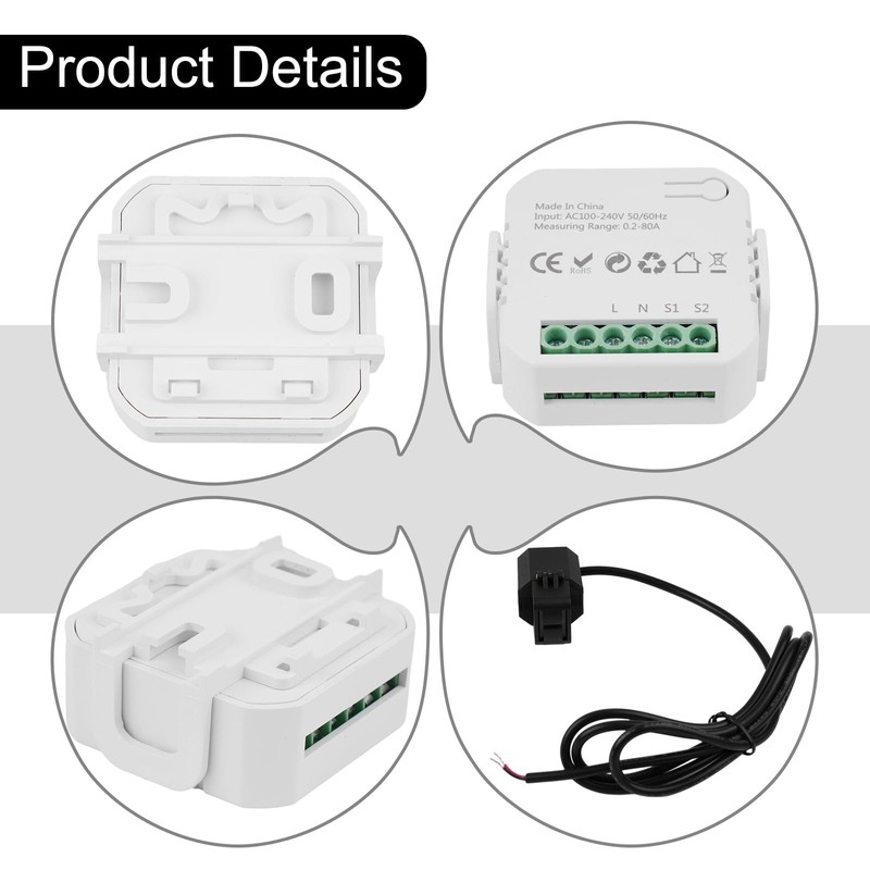 Home Energy Monitor Tuya for Smart Life ZigBee Energy Meter