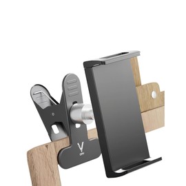 360-Degree Rotating Drawing Stand, Adjustable Tablet and Phone Holder Mount for Artists, Black, Professional Sketching and Tracing Support