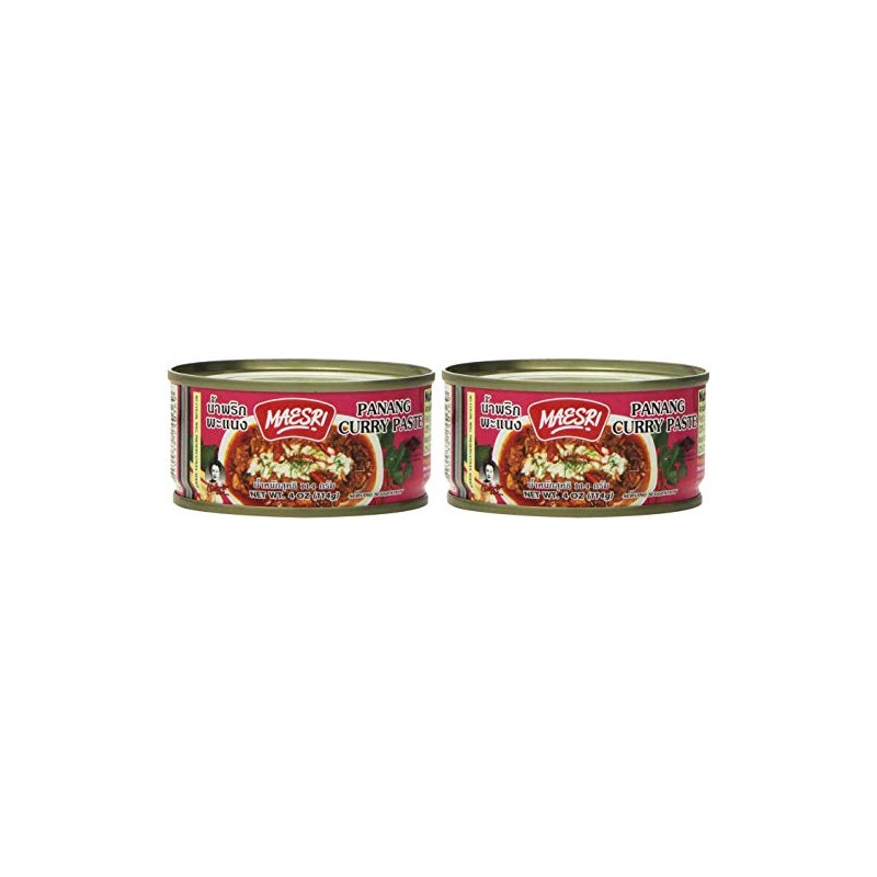 Maesri Thai Panang Curry Paste - 4 Oz (Pack of
