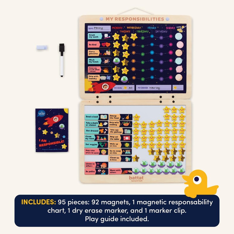 Battat Education – Responsibility Chart for Kids – Kids Chore