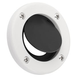 UASAM 3876-3 Boat Self-Bailing Cockpit Mounted Scupper Valve Kit, Cockpit Scupper Valve Include 2-7/8 inch Rubber Flapper Valve and 1 1/2 inch Gasket Replacement - 1 Set