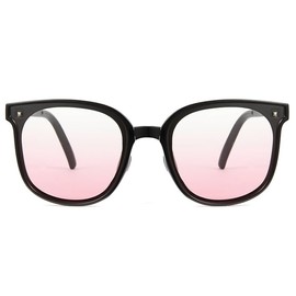 Cyxus Trendy Foldable Folding Sunglasses Women Men Polarized Uv400 Protection Lens Anti Glare Easy Carry Case For Fishing Golf Outdoor Sports Pink