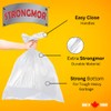Strongmor Garbage Bags Kitchen White 22x24 40Pk