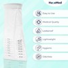 HaseMed Disposable Sick Bags with Closure Ring | Leakproof, Opaque
