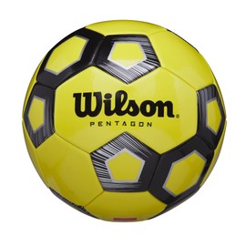 Wilson Pentagon Football Size 5 Yellow/Black