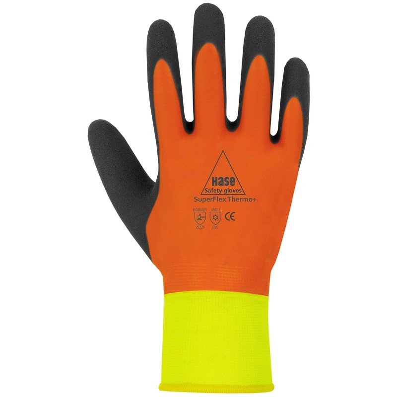 1 Pair of Hase Superflex Thermo+ Winter Work Gloves -
