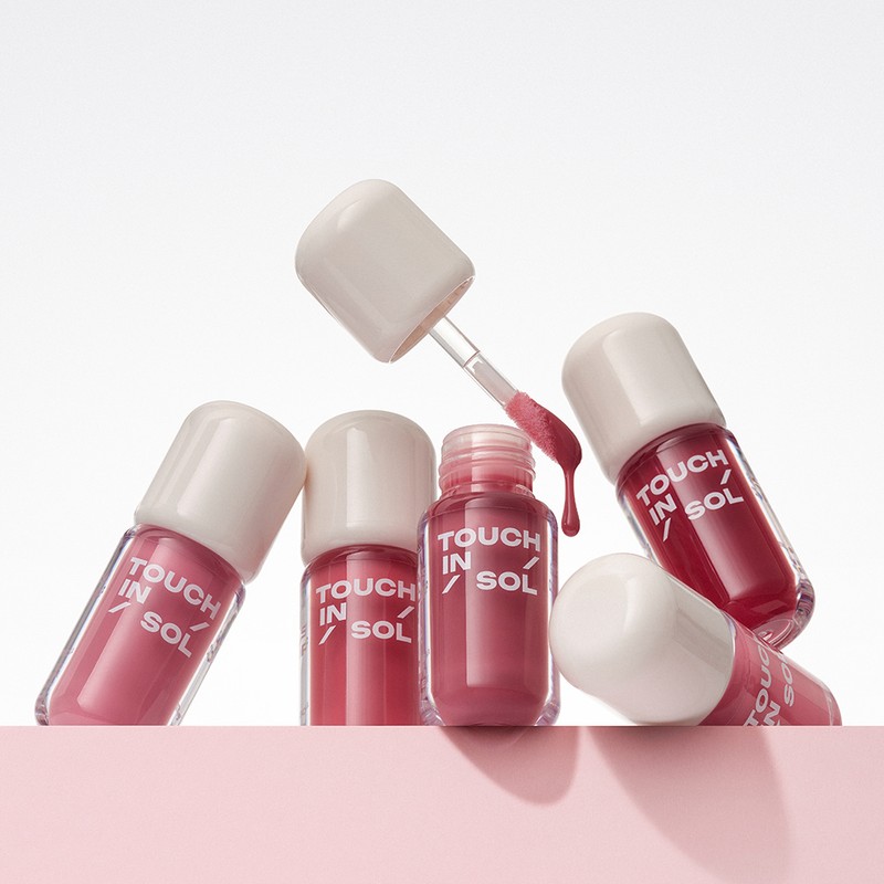 Touch In Sol Glassy Color Lip 3g 5 Colors
