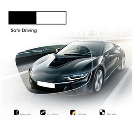 Topyond Polarised Car Sunglasses, Portable, Lightweight Day/Night Sunglasses, High Clear Cycling Sunglasses with UV Protection for Men, Defult.