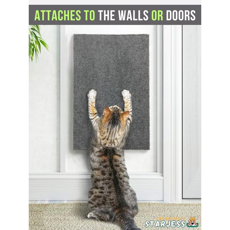 Corner Cat Scratcher – Wall Mounted Cat Scratcher – Cat