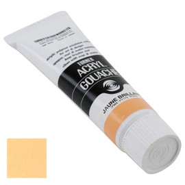 40ml Turner Acrylic Gouache Jaune Brillant 30
