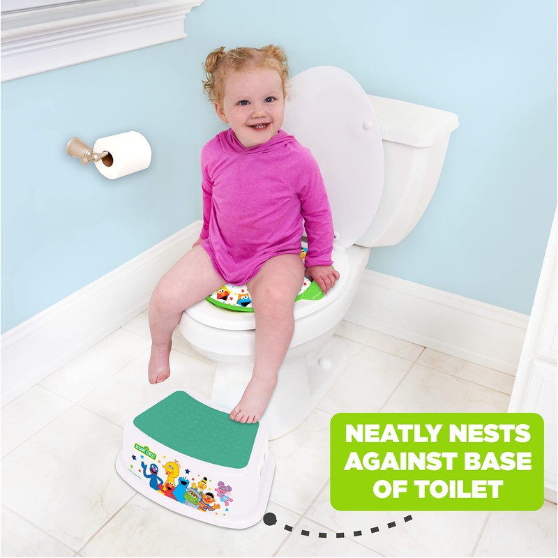 Sesame Street Sesame Squad Step Stool - Kids Step Stool,