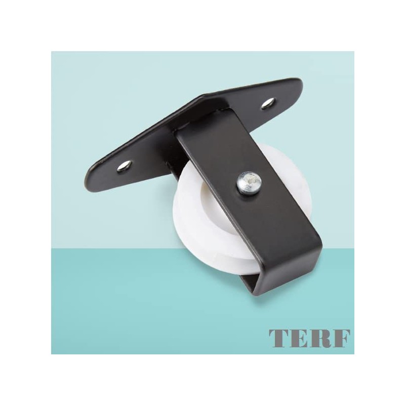TERF® Single Plate Line Pulley 38mm (1.5 inch) Including Fixing