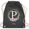 Geschenk mit Namen personalisiert by Shirtracer - Gym Bag Backpack