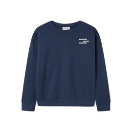 NAME IT Nkmorville LS RLX Sweat Bru Box, Blu (Insignia Blue), 134-140