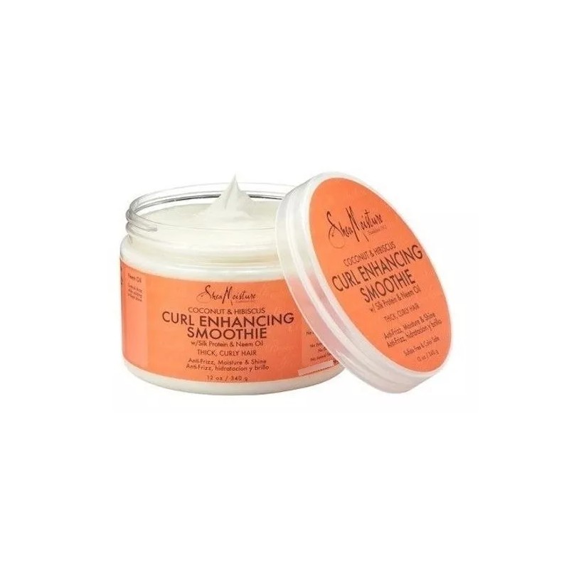 Shea Moisture Crema Peinar · Coconut Hibiscus Creación Rizos