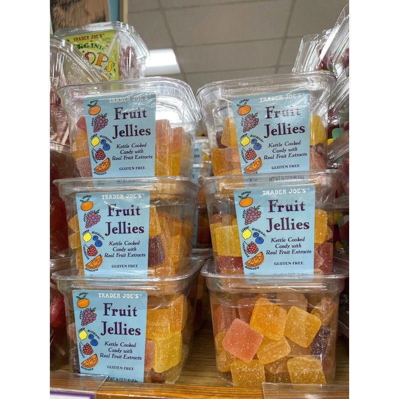 Trader Joe's Fruit Jellies NET WT 16 oz - 1