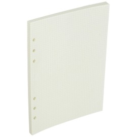 Noritsu A5-458 Binding Index Personal Organizer, Refill, Square Notes, Pack of 100, White