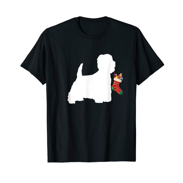 West Highland Terrier Christmas Westie Stocking Stuffer Dog T-Shirt