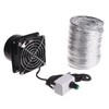 USB Solder Smoke Absorber Fan Air Ventilator Pipe Ventilation Exhaust