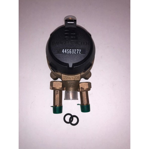 Badger 5/8x1/2 M25 Brass Water Meter With Couplings