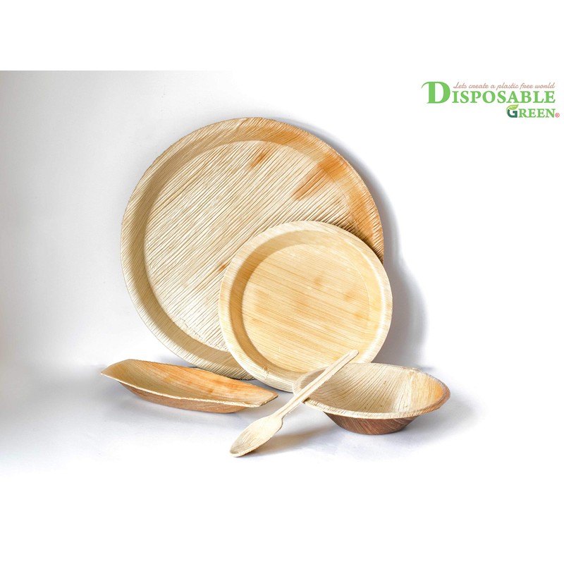 DISPOSABLE GREEN®| Box of 100 PCS | Sturdy Boat/Tray |