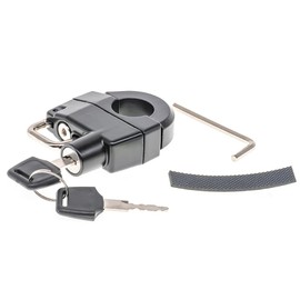 Onegercn Secures Helmet Motorcycle Helmet Lock Anti-Theft Tamper-Proof Helmet Security Lock for Motorbike Scooter Street Bike