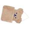 Wall Hanging Storage Bag Cute Bear Shape Large Capacity Wall