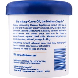 Albolene Moisturizing Cleanser Fragrance Free 12 oz (Pack of 3)