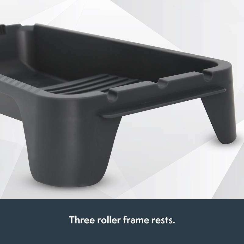 Axus Decor Captain Chunk Tray (Onyx Series) Paint Roller Tray,