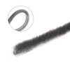 sourcing map Brush Weather Stripping, Card-Slot Seal Strip Pile Silicon