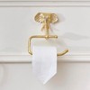Melody Maison Metallic Gold Elephant Toilet Roll Holder 18cm x