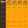 INGCO 25Pcs 115mm Cut Off Wheels for Metal And INOX,