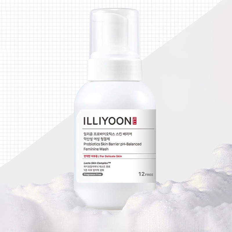 Ilyun Probiotics Skin Barrier Mildly Acidic Women's Cleansing Foaming Wash,